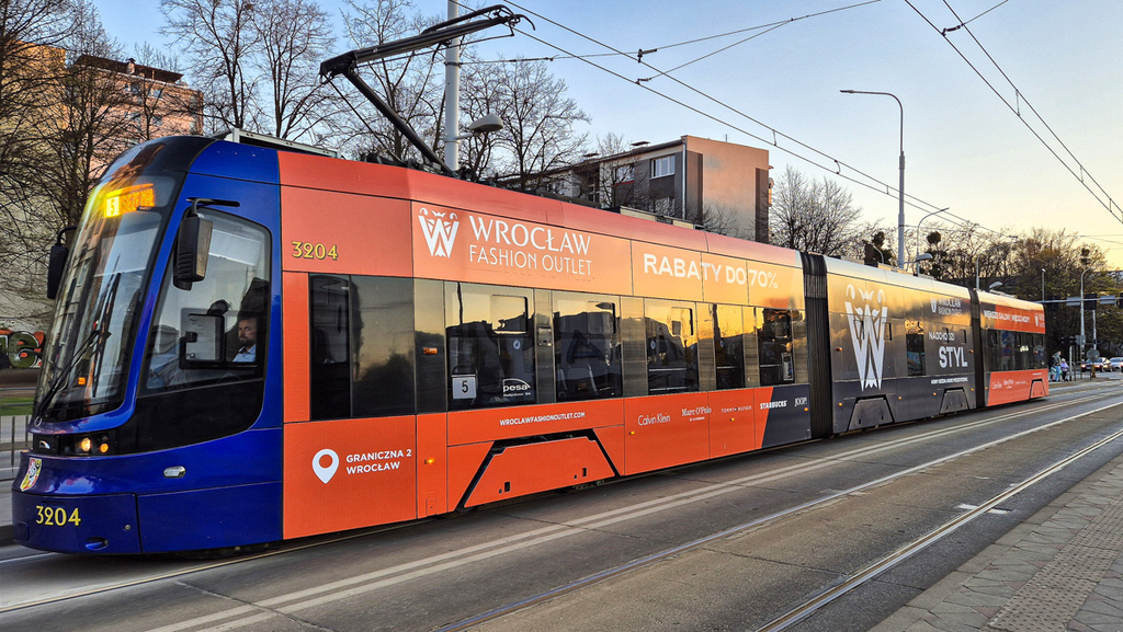 Reklama na tramwajach