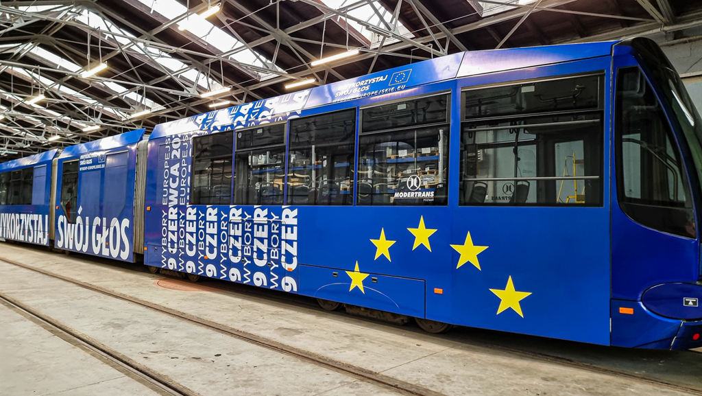 Reklama na tramwajach