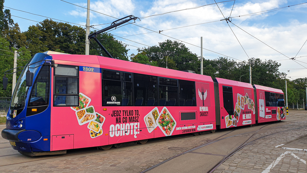 Reklama na tramwajach